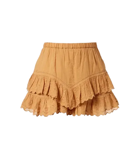 Jocadia broderie anglaise cotton shorts