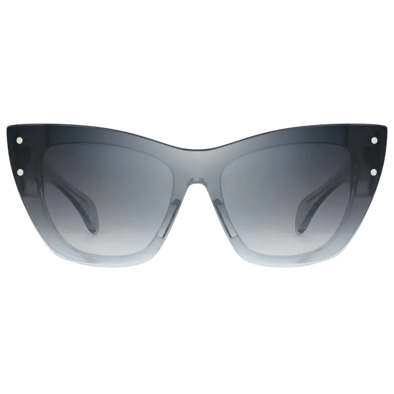 Bugatti 48LGCRY Gradient Grey Crystal Sunglasses — Gray