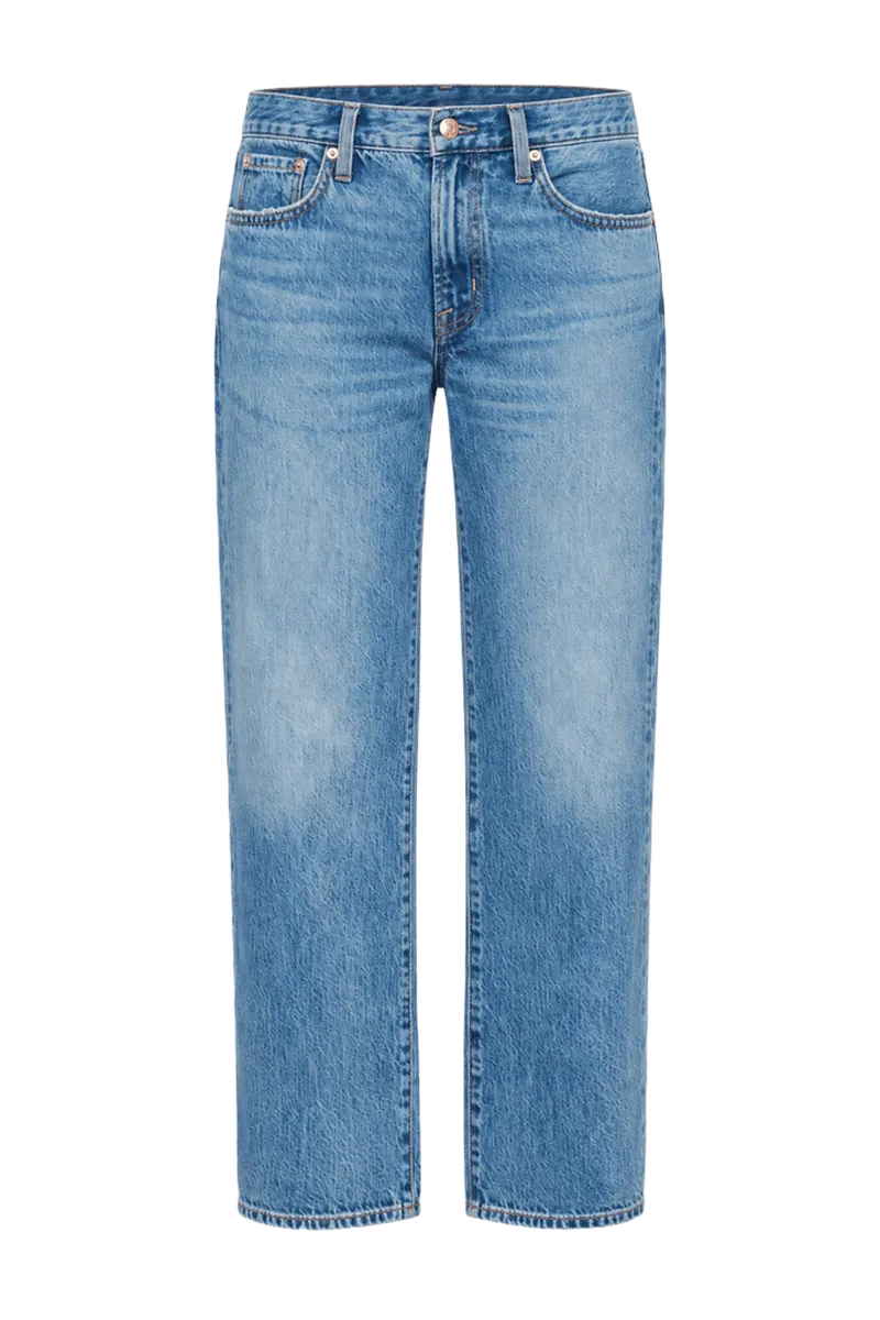 Pistola Issa Low Rise Straight-Leg Jeans