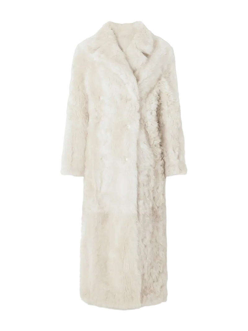 Shearling coat