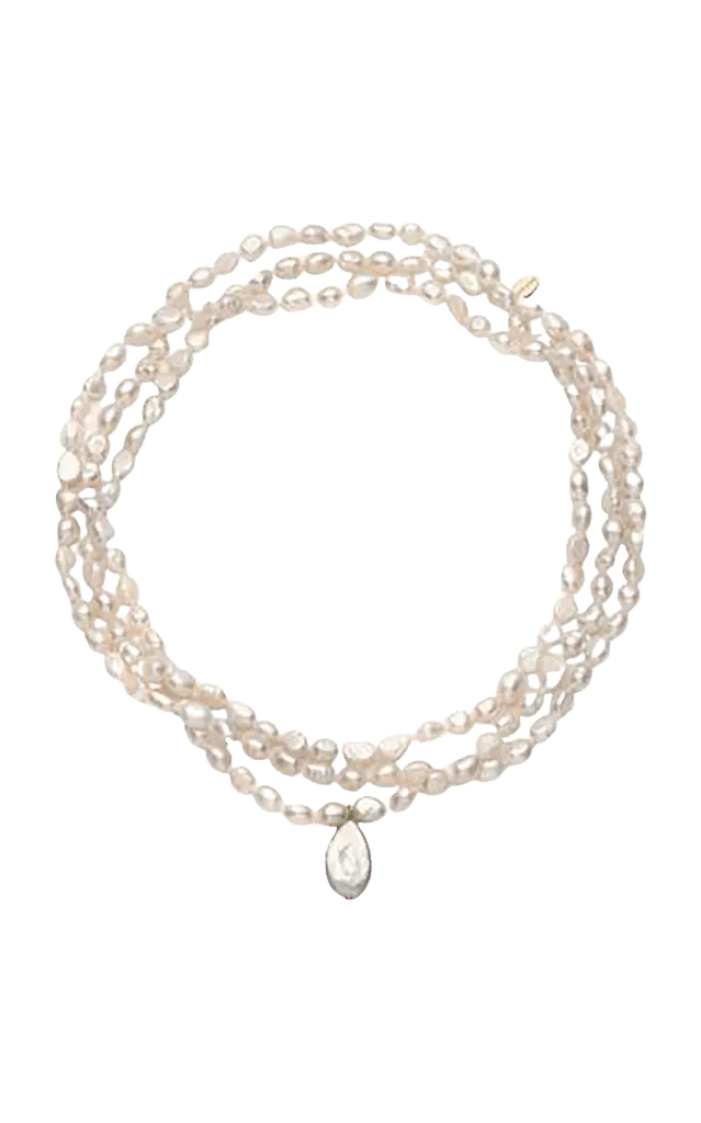 Cream Necklace