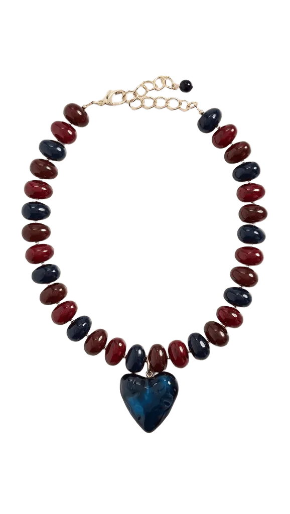 Heart Beaded Necklace