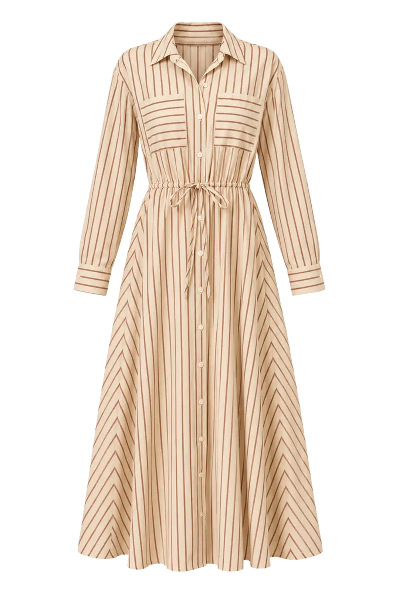 Coastal Poplin Catalina Dress
