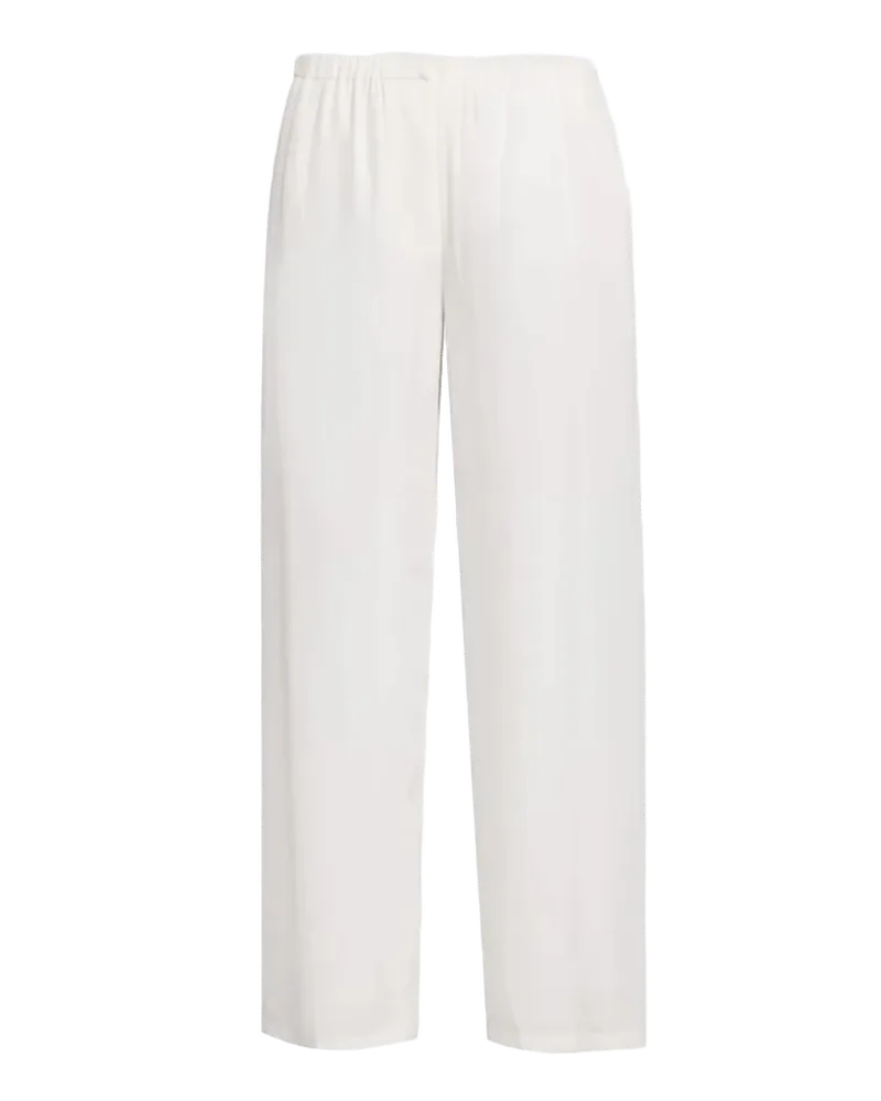 Flowy Silk Twill Pants