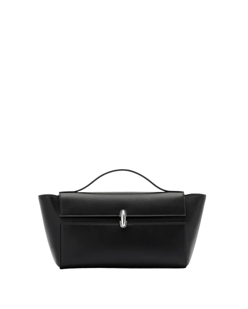 Symmetry Trapeze Pochette in Smooth Leather