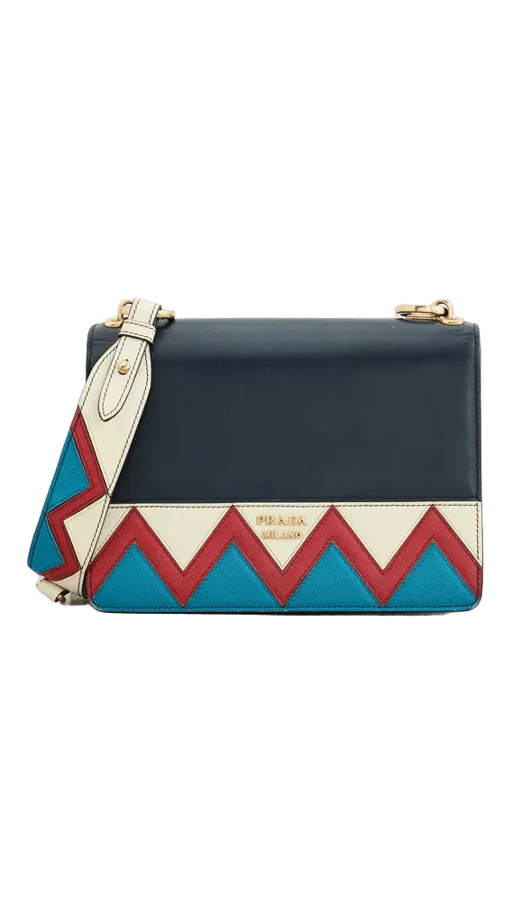 Prada Saffiano Leather Shoulder Bag