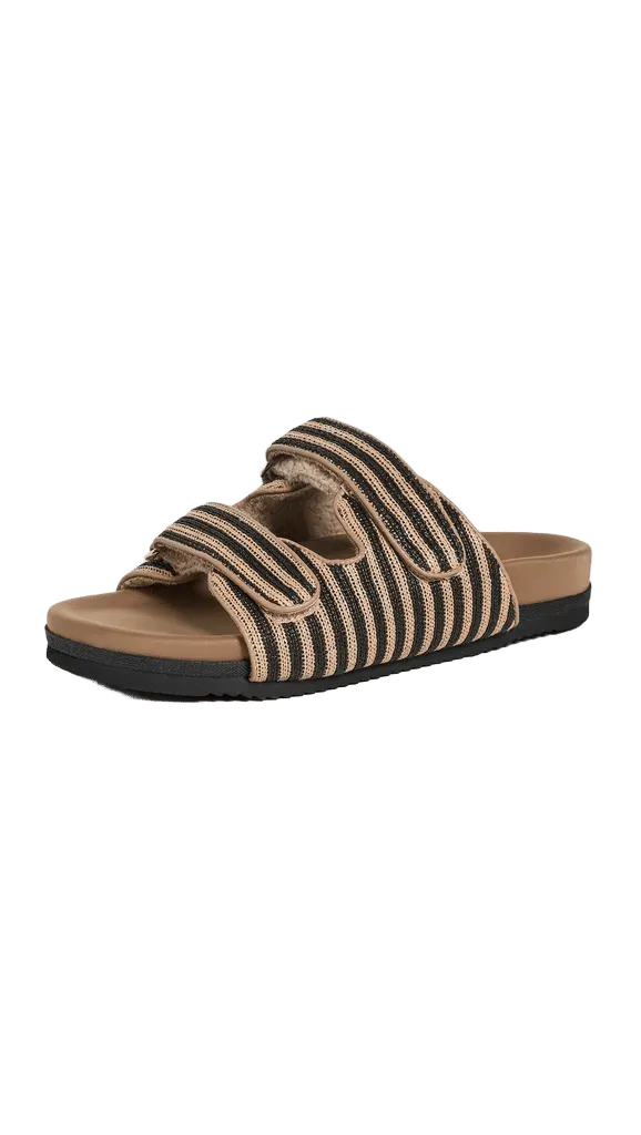 The Double Slider Sandals