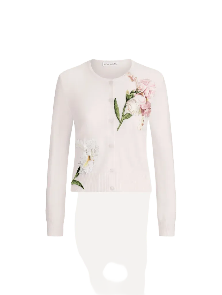 Embroidered Cardigan