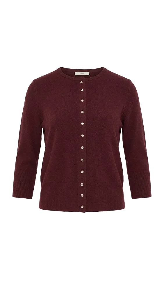 Metal Button Cardigan