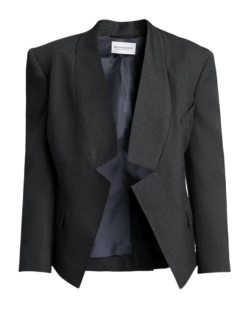 Reverse Lapel Wool Jacket