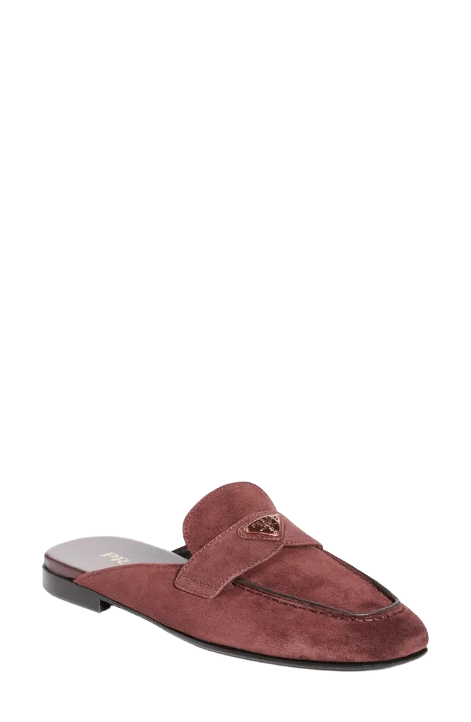 Logo Loafer Mule