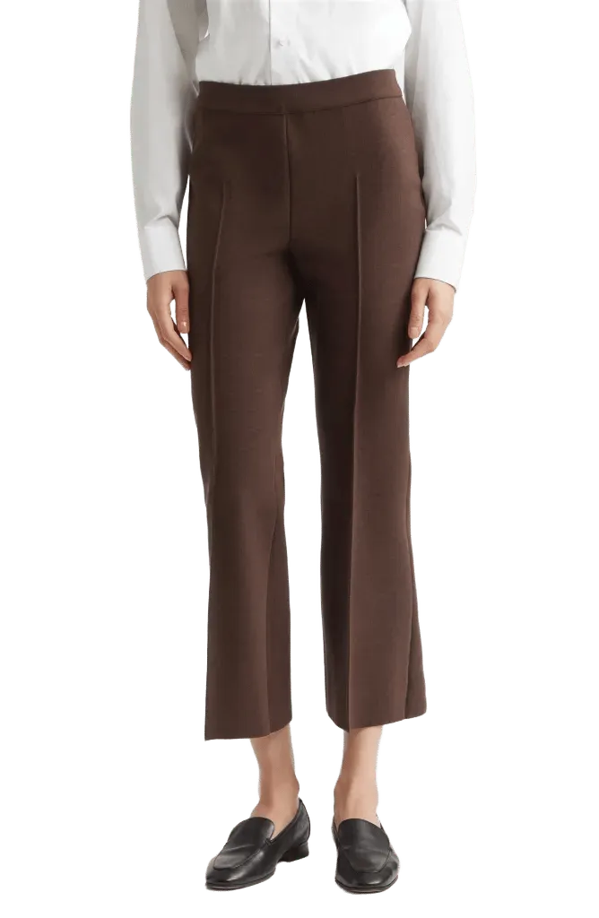 Geo Kick Flare Cropped Pants