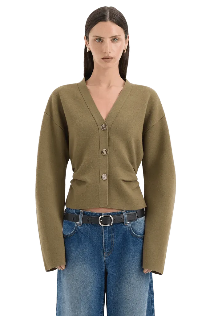 Ayana Gathered Cardigan