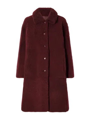 Romy shearling coat