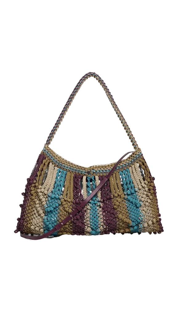 ALÉMAIS Leather Maxi Crescent Tote