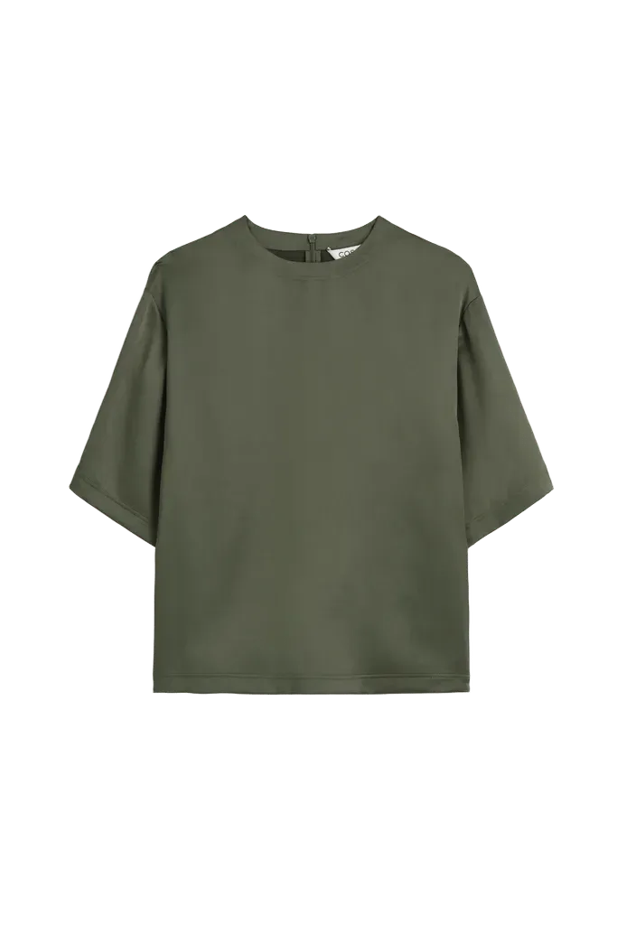 SATIN T-SHIRT