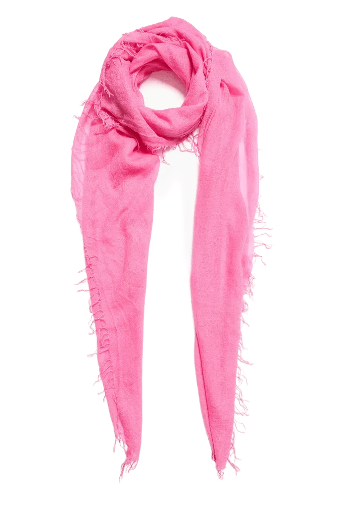 Cashmere and Silk Scarf Wild Orchid