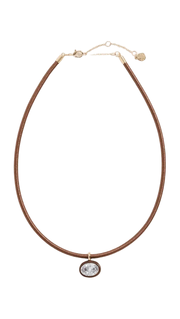 Lindsey Crystal Collar Necklace