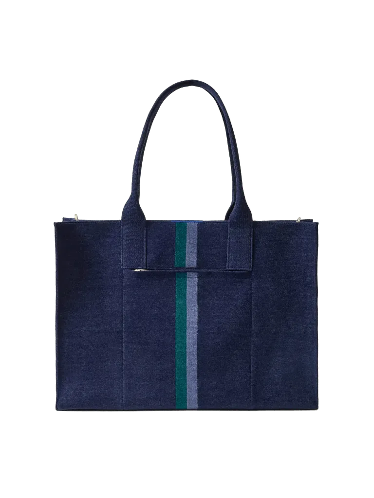 The Classic Tote - ReVelvet Peacock