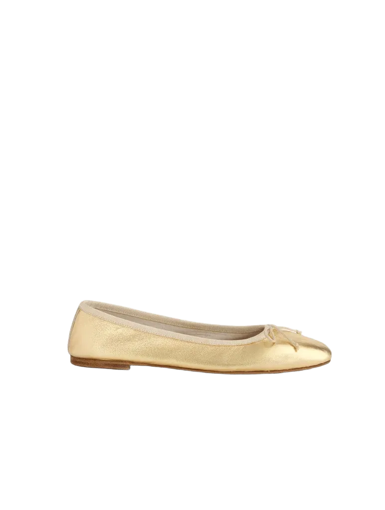 Prince Street Ballet Flat in Leather