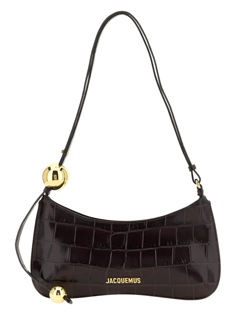 Jacquemus Shoulder Bag — Bordeaux