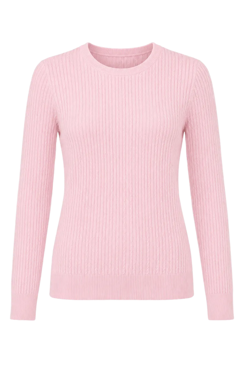 Micro Cable Sweater