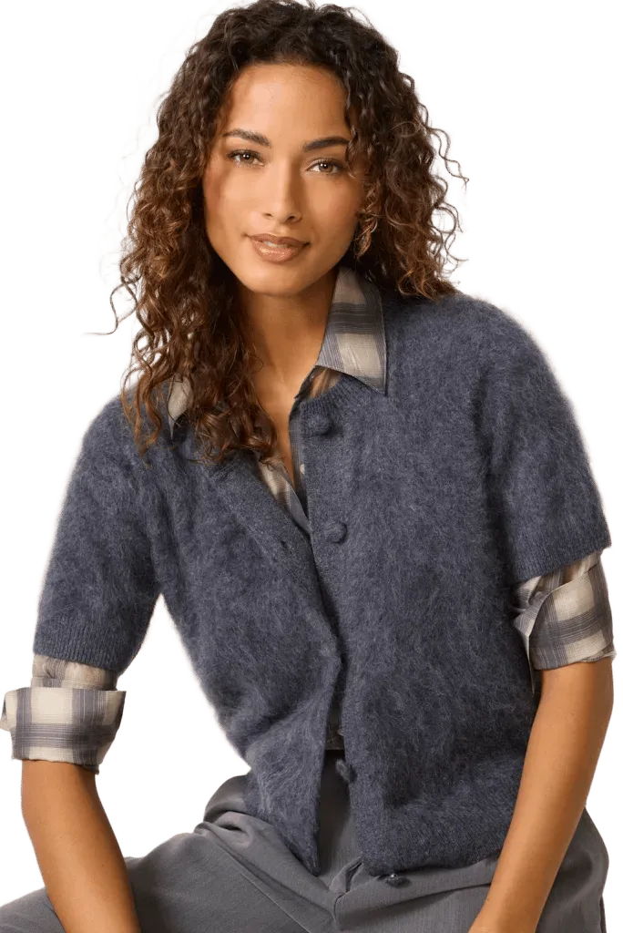 Roman Short Sleeve Cardigan