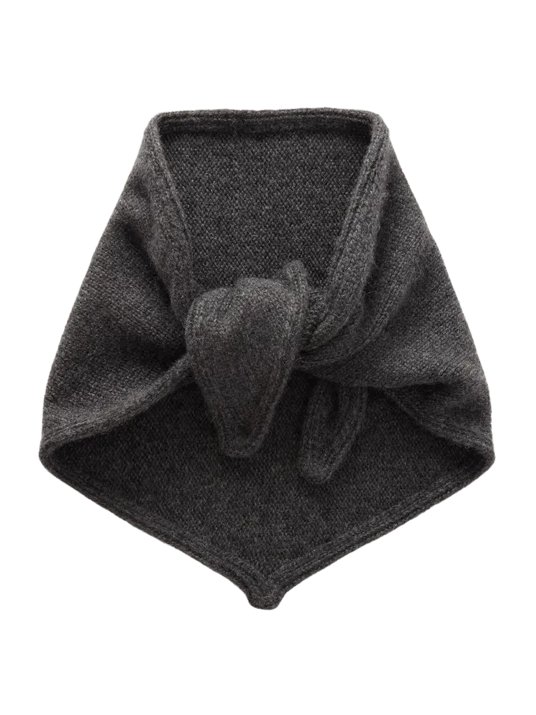 Pyrite cashmere scarf