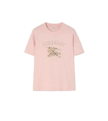 Knight Check Cotton T-shirt