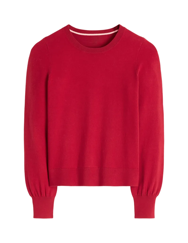 Camilla Cotton Crew Sweater
