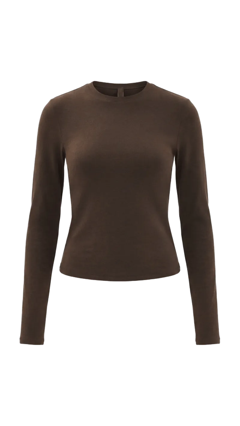 SKIMS Long Sleeve Tee