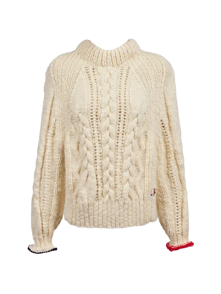 Women's Marianne Hand-Knitted Wool Sweater