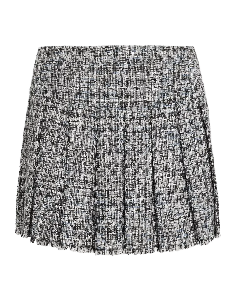 Carter Stitch Pleated Mini Skirt