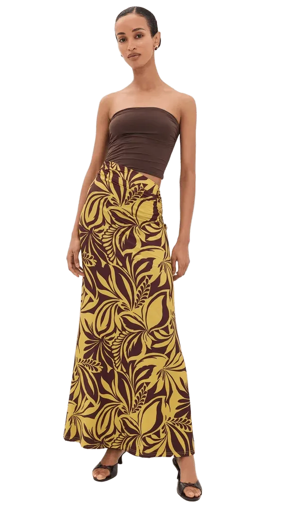 Toria Strapless Maxi Dress