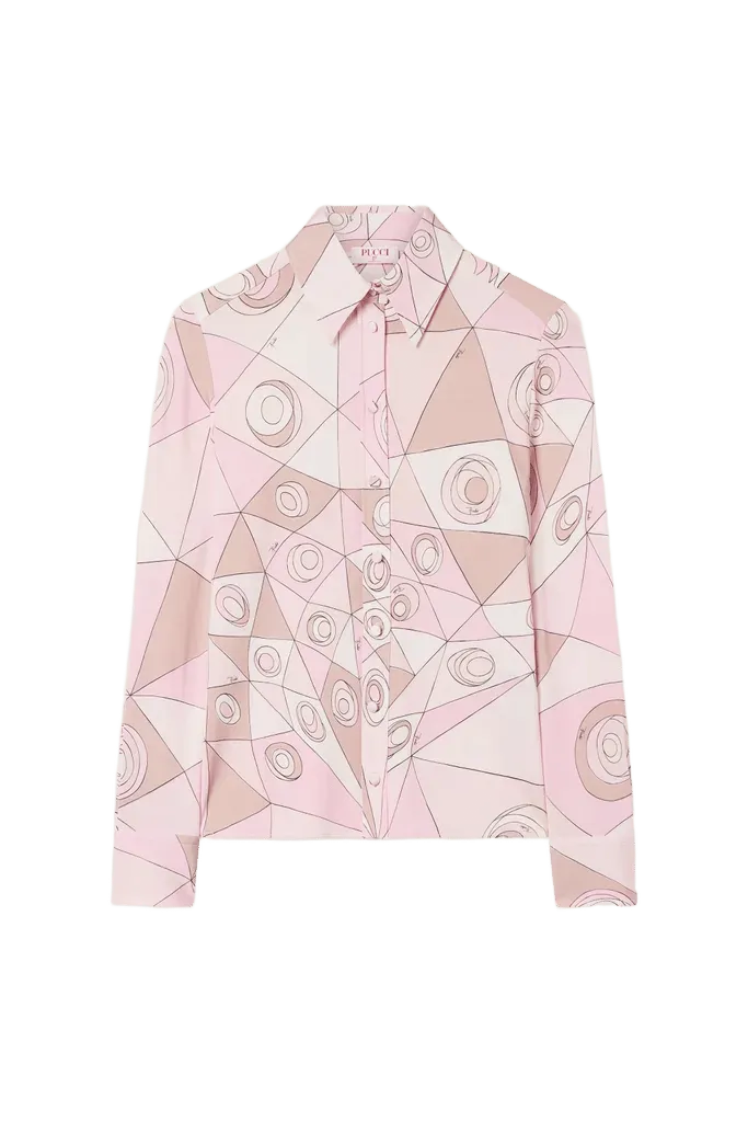 Occhi Print Jersey Shirt