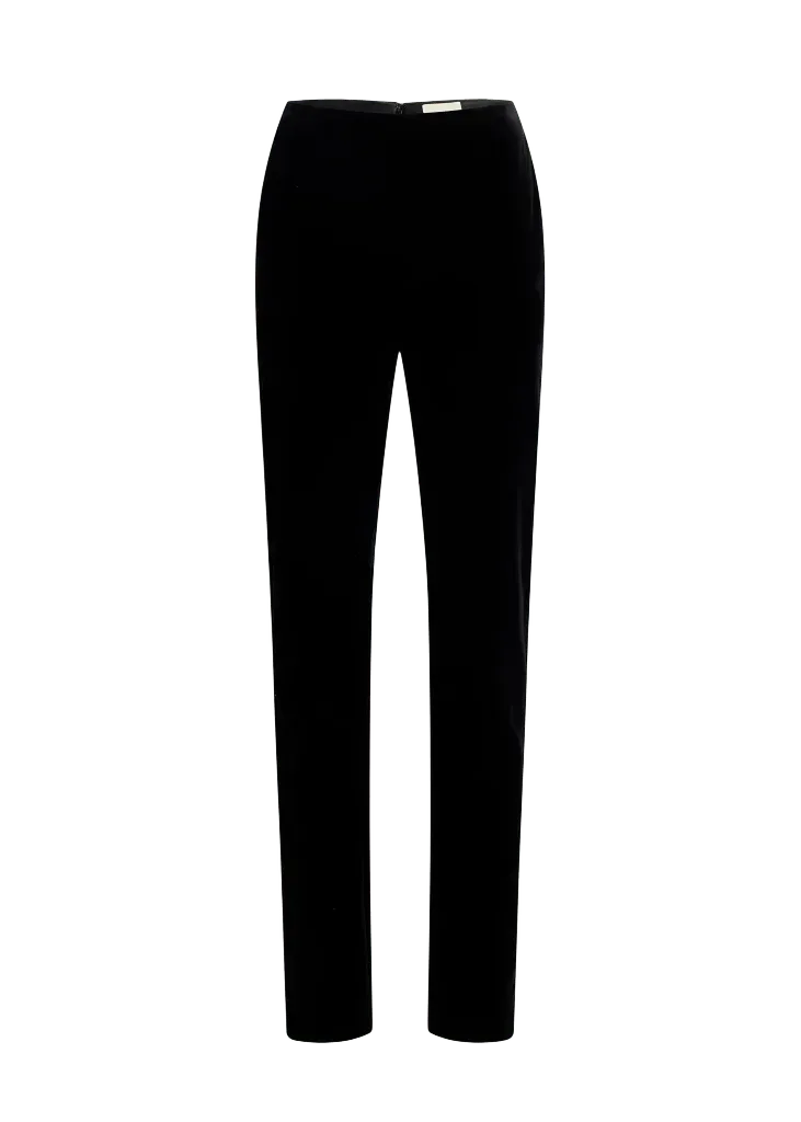 Ryden Pant in Black Velvet