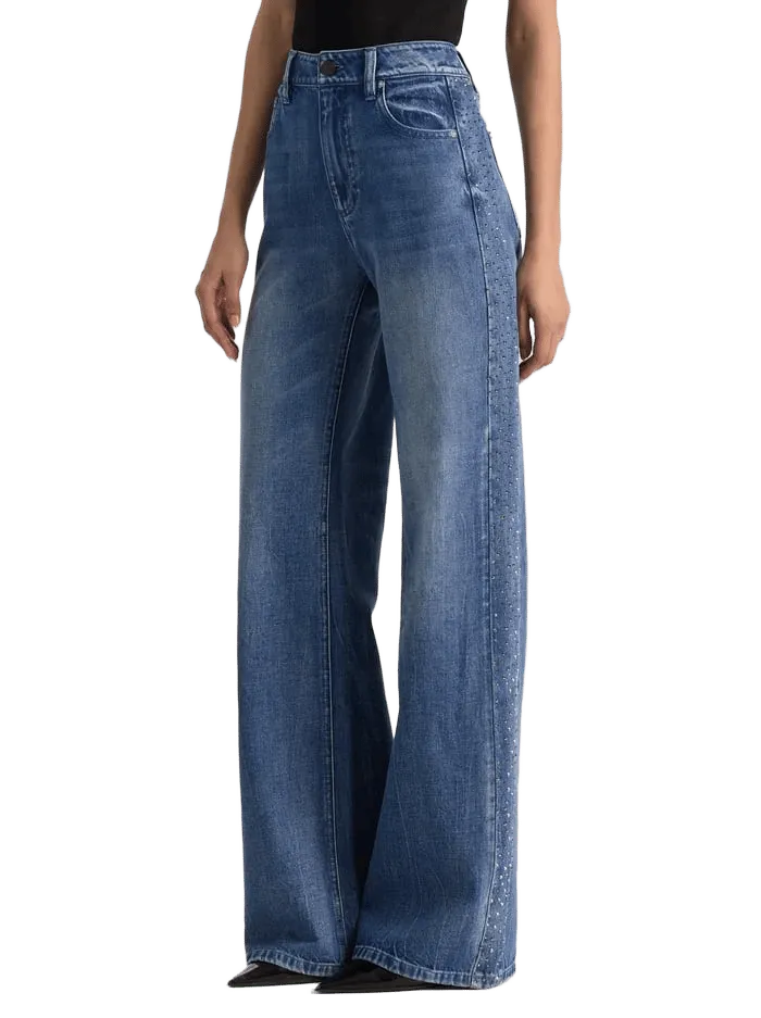 CHIC EMBELLISHED JEAN