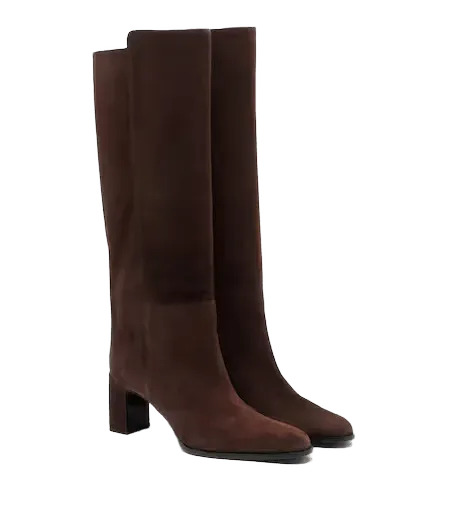 Caly suede knee-high boots