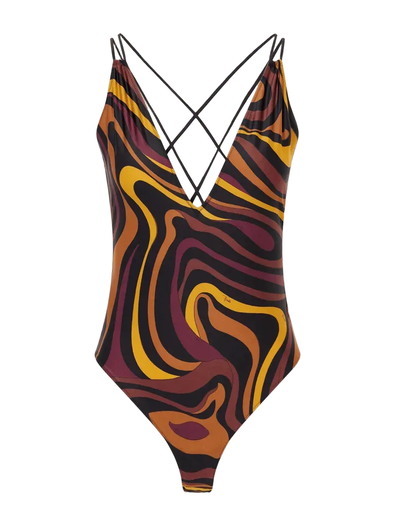 Printed swimsuit