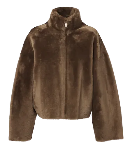 Indy reversible shearling jacket