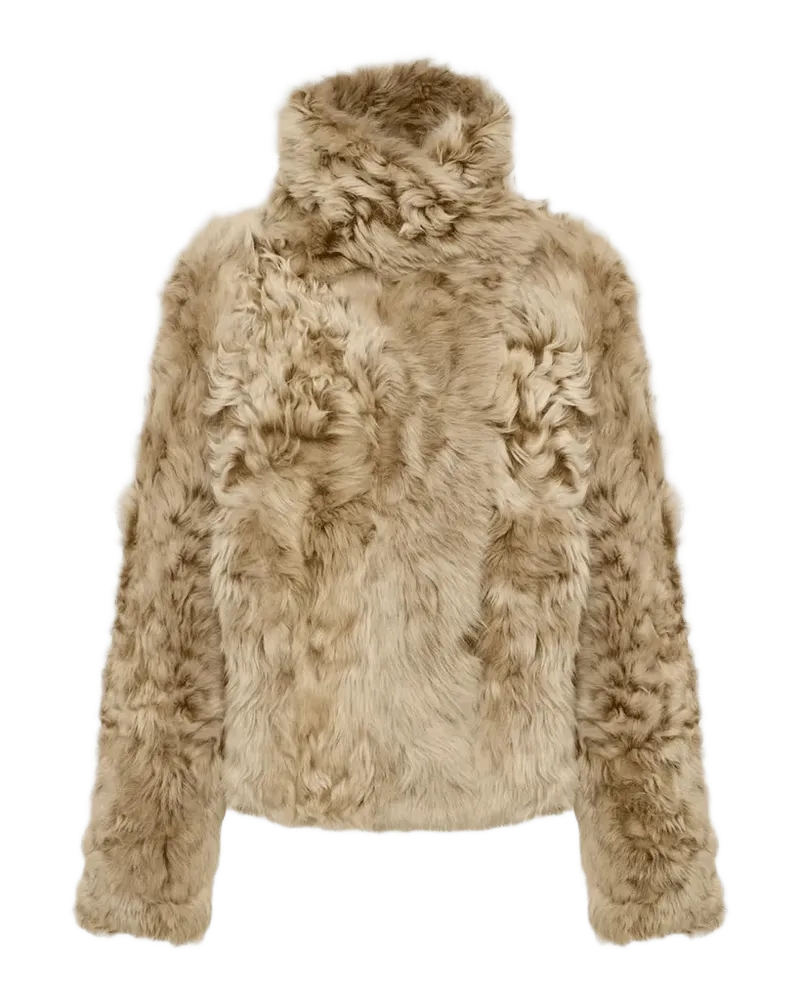 Veste Reversible Leather & Shearling Jacket