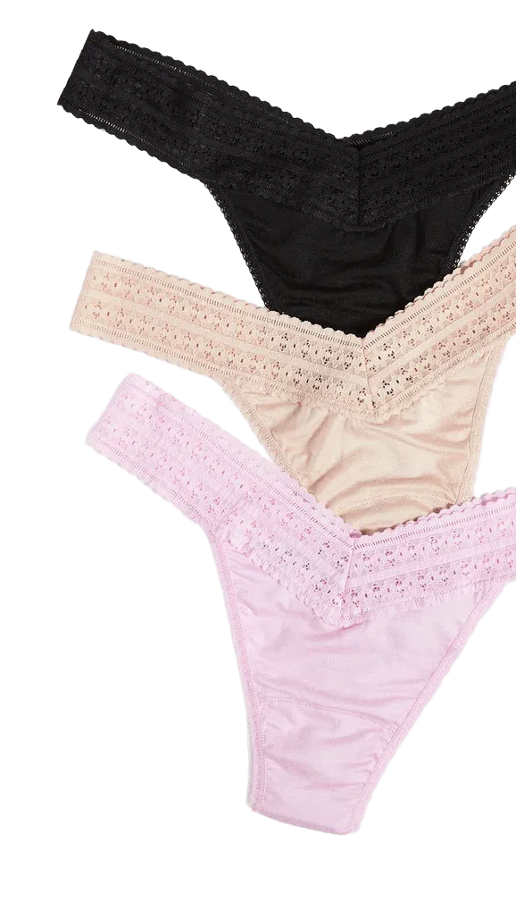 Dream Original Rise Thongs 3 Pack