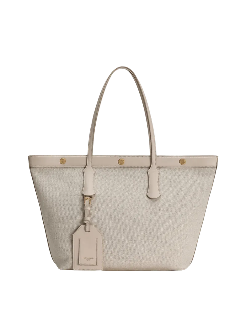 Atene shopping bag in fabric in Multicolor