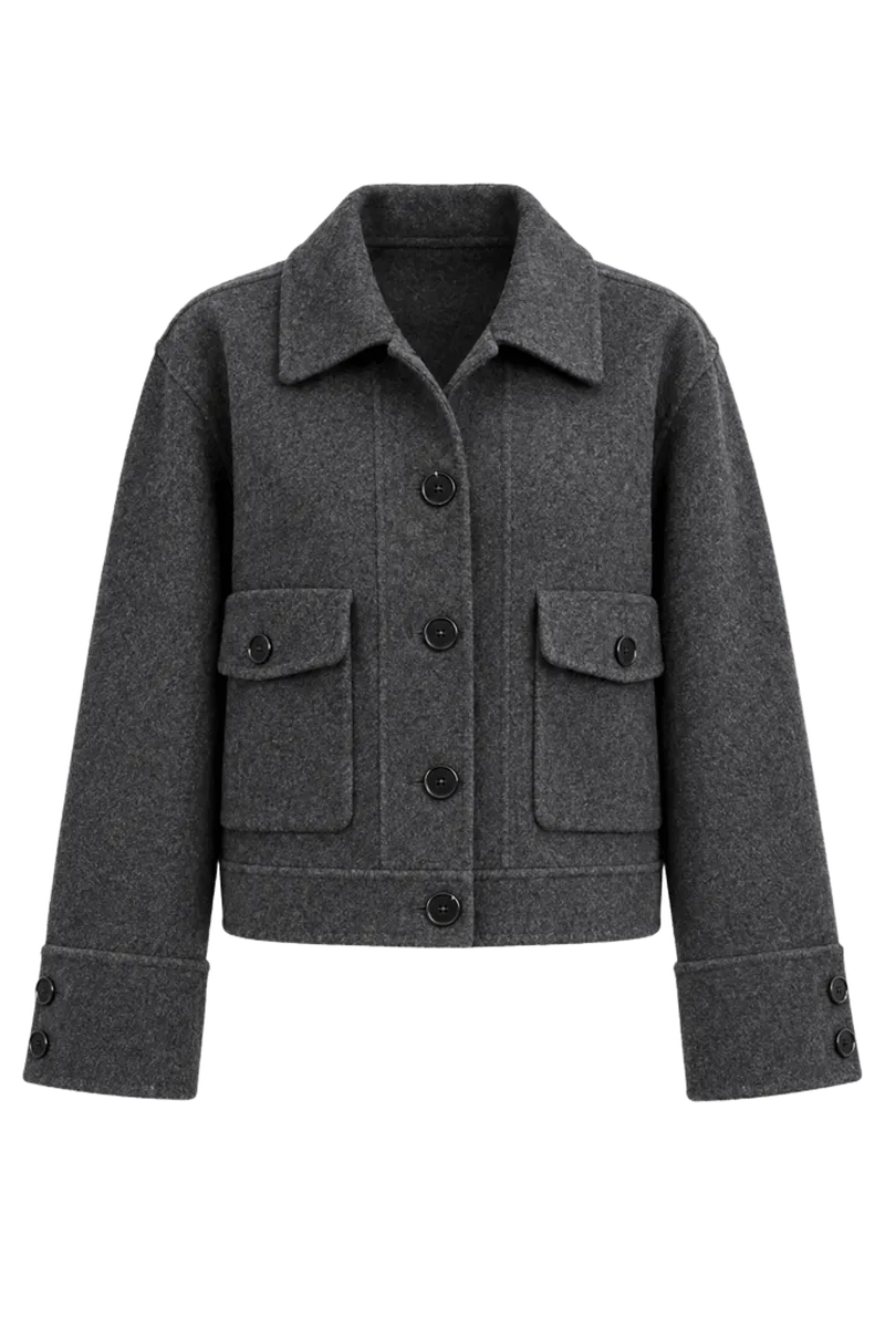 Terry Jacket - Charcoal Grey