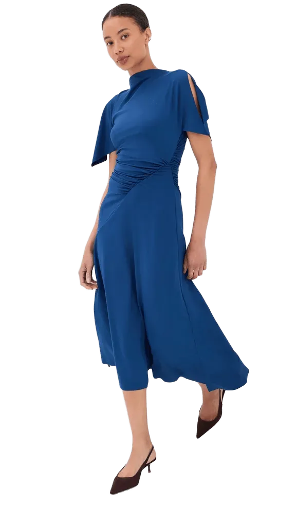 Victoria Beckham Cap Sleeve Dress