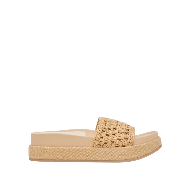 Sidona Sandals Lt Natural Raffia