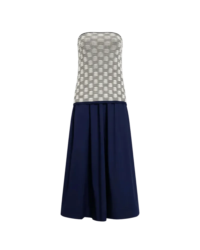 Erika Dress in Maritime Blue Multi