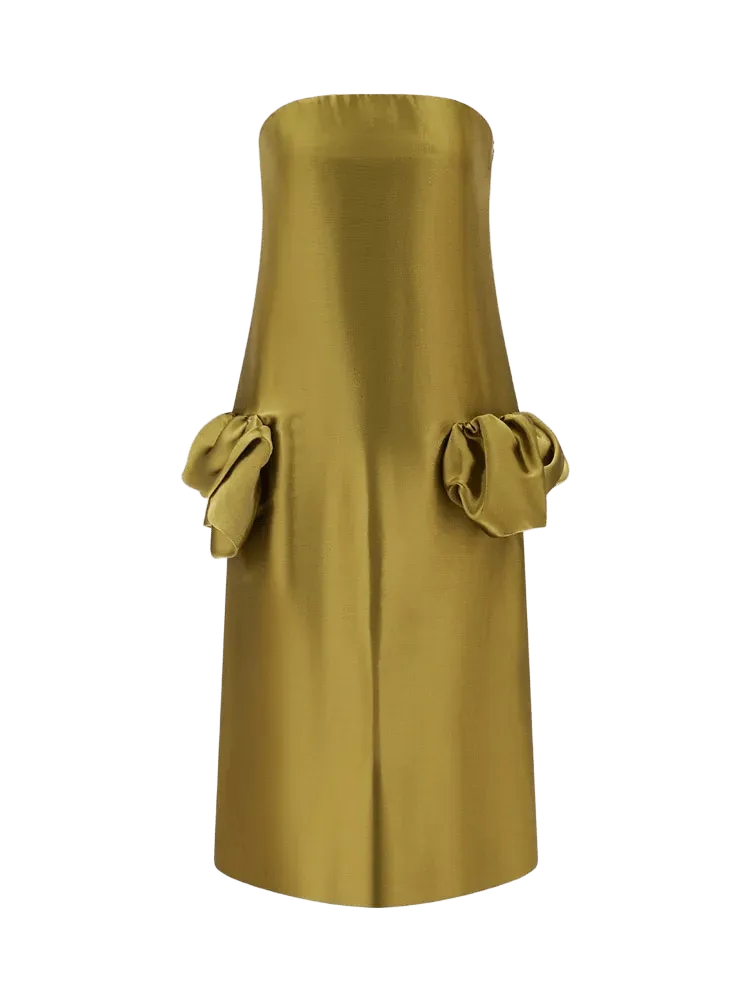 Liquid lamé dress
