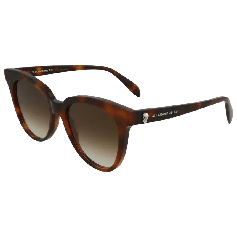 Alexander McQueen AM0159S30006090002 Sunglasses — Brown