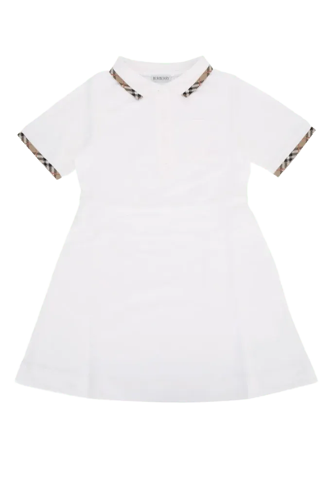 Burberry Jr Romola Dress — White